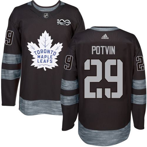 Felix Potvin Toronto Maple Leafs black jersey