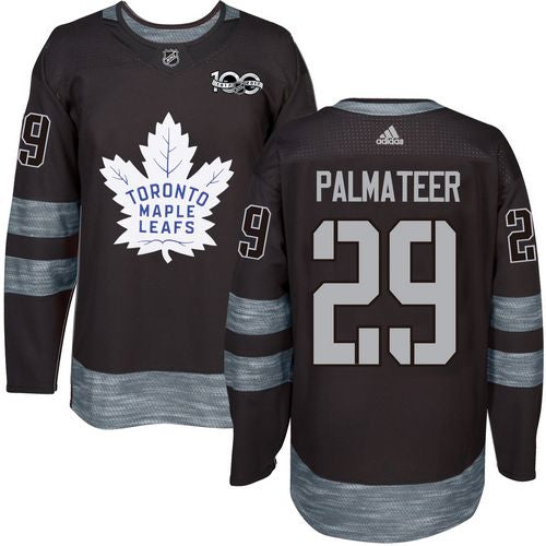 Mike Palmateer Toronto Maple Leafs black jersey