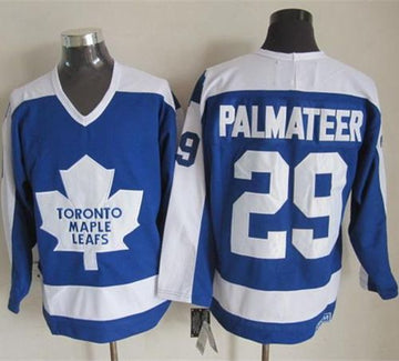 Mike Palmateer Toronto Maple Leafs blue-white Throwback jersey
