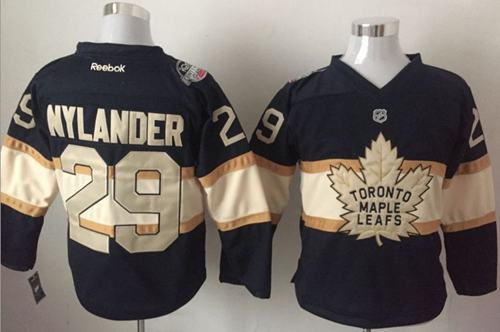 William Nylander Toronto Maple Leafs black-cream jersey