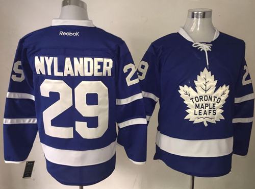 William Nylander Toronto Maple Leafs blue jersey