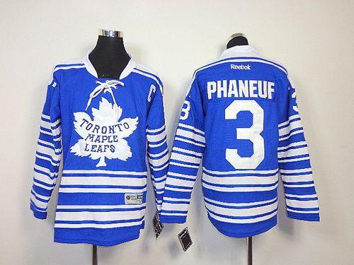Dion Phaneuf Toronto Maple Leafs blue Winter Classic jersey