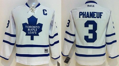 Dion Phaneuf Toronto Maple Leafs white jersey