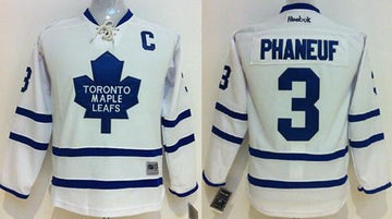 Dion Phaneuf Toronto Maple Leafs white jersey
