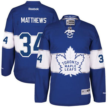 Auston Matthews Toronto Maple Leafs royal Classic jersey