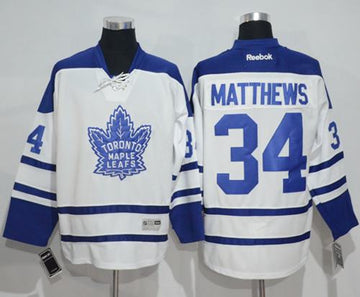 Auston Matthews Toronto Maple Leafs white jersey