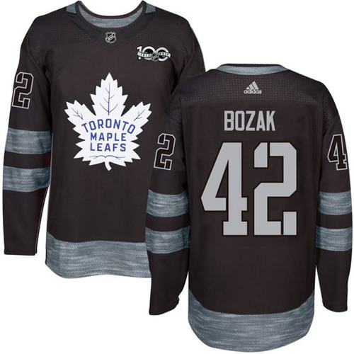 Tyler Bozak Toronto Maple Leafs black jersey