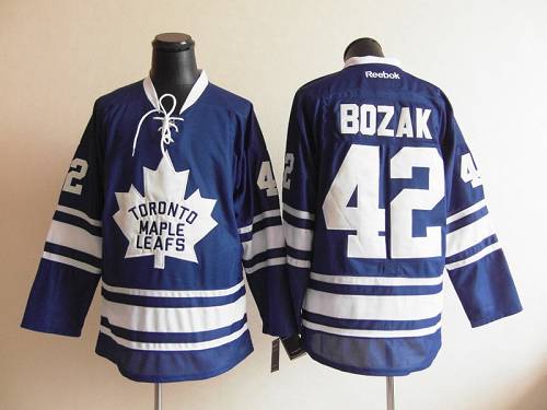 Tyler Bozak Toronto Maple Leafs blue jersey