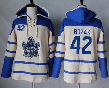 Tyler Bozak Toronto Maple Leafs cream jersey