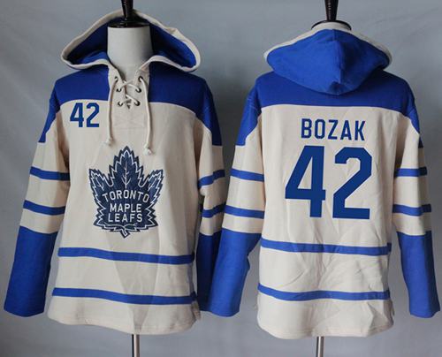 Tyler Bozak Toronto Maple Leafs cream jersey