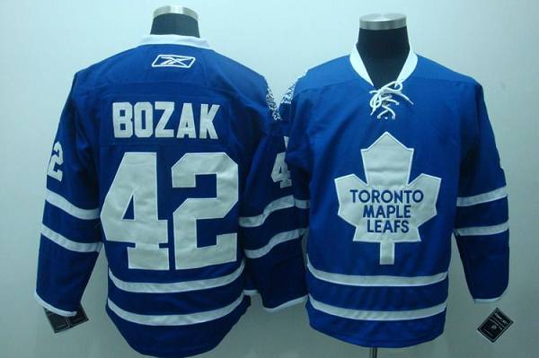 Tyler Bozak Toronto Maple Leafs blue Throwback jersey