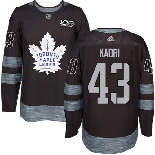 Nazem Kadri Toronto Maple Leafs black jersey