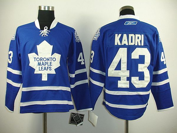 Nazem Kadri Toronto Maple Leafs blue jersey
