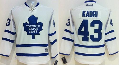 Nazem Kadri Toronto Maple Leafs white jersey
