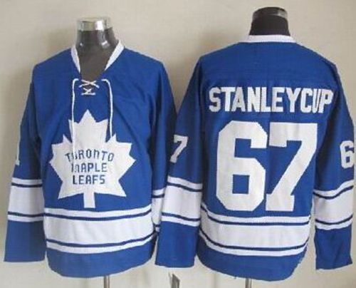 Stanley Cup Toronto Maple Leafs blue Throwback jersey