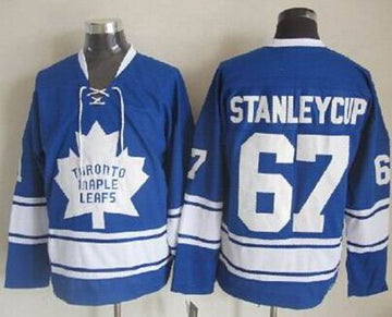 Stanley Cup Toronto Maple Leafs blue Throwback jersey