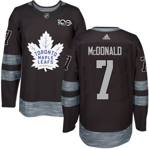 Lanny McDonald Toronto Maple Leafs black jersey