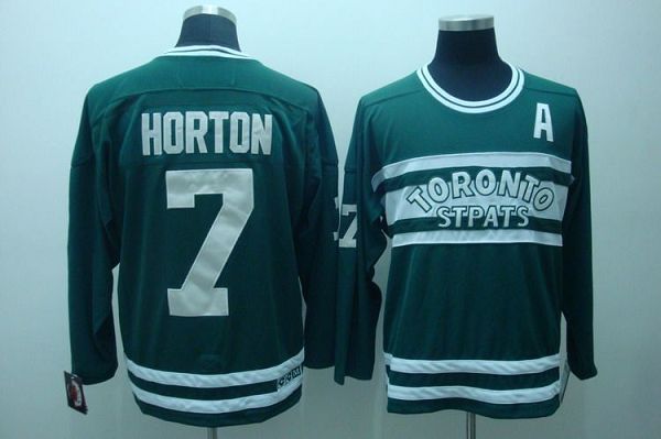 Tim Horton Greem CCM Toronto Maple Leafs Throwback jersey