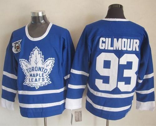 Doug Gilmour Toronto Maple Leafs blue Throwback jersey