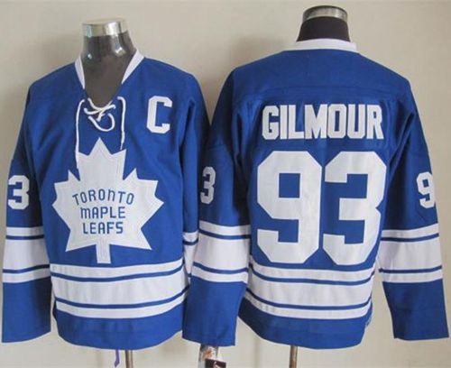 Doug Gilmour Toronto Maple Leafs blue Throwback jersey