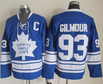 Doug Gilmour Toronto Maple Leafs blue Throwback jersey