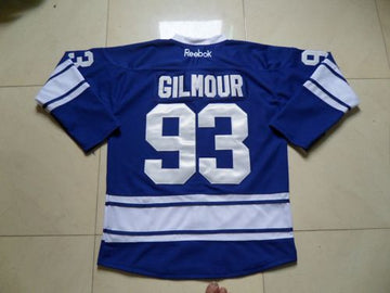 Doug Gilmour Toronto Maple Leafs blue jersey