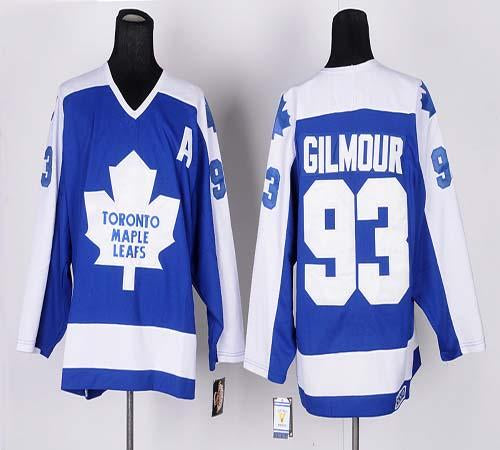 Doug Gilmour Toronto Maple Leafs blue-white Throwback jersey