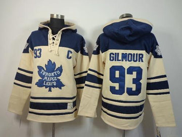 Doug Gilmour Toronto Maple Leafs cream jersey
