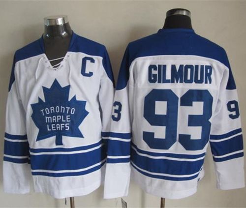 Doug Gilmour Toronto Maple Leafs white Throwback jersey