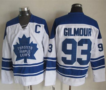 Doug Gilmour Toronto Maple Leafs white Throwback jersey