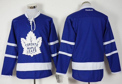 Custom Toronto Maple Leafs blue jersey