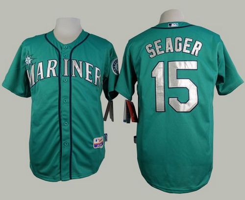Kyle Seager Seattle Mariners green Alternate jersey