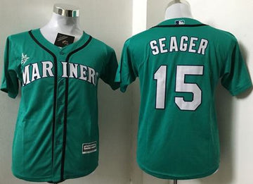 Kyle Seager Seattle Mariners green jersey