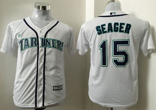 Kyle Seager Seattle Mariners white jersey