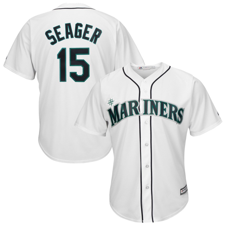 Kyle Seager Seattle Mariners white jersey