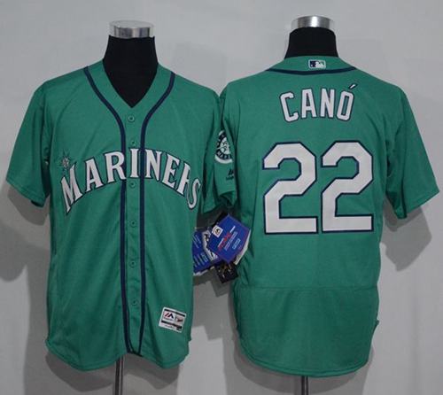 Robinson Cano Seattle Mariners green Authentic jersey