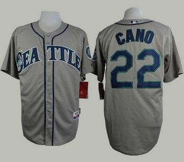 Robinson Cano Seattle Mariners grey jersey