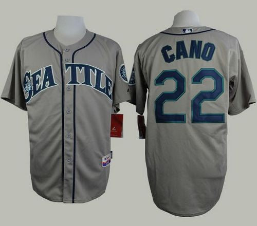 Robinson Cano Seattle Mariners grey jersey