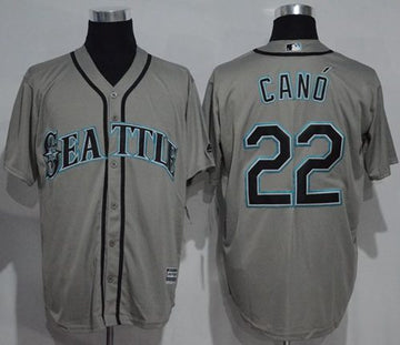 Robinson Cano Seattle Mariners grey jersey