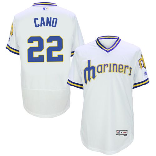 Robinson Cano Seattle Mariners white Authentic jersey