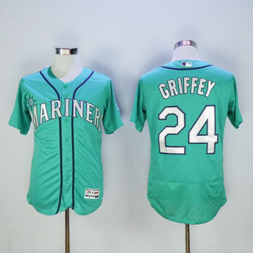 Ken Griffey Seattle Mariners green Authentic jersey