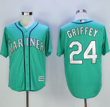 Ken Griffey Seattle Mariners green jersey