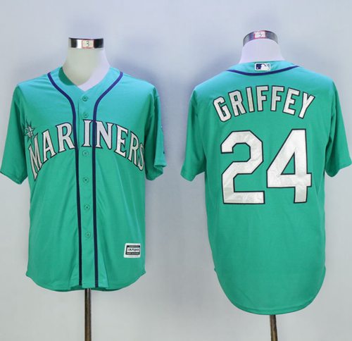 Ken Griffey Seattle Mariners green jersey