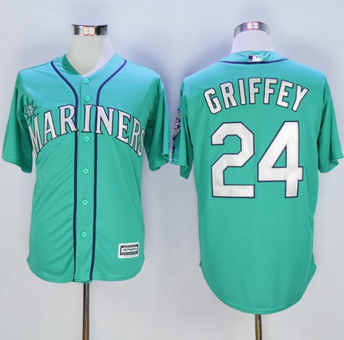 Ken Griffey Seattle Mariners green jersey