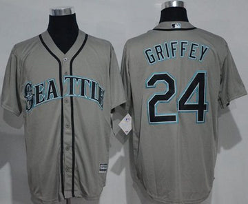 Ken Griffey Seattle Mariners grey jersey