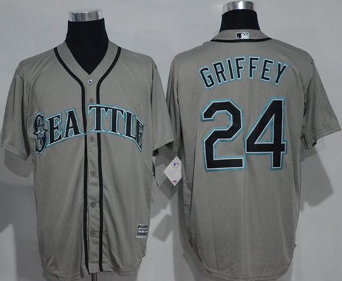 Ken Griffey Seattle Mariners grey jersey