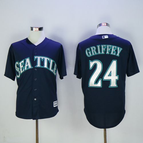 Ken Griffey Seattle Mariners navy jersey