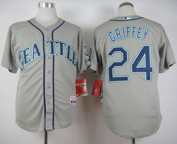Ken Griffey Seattle Mariners grey jersey