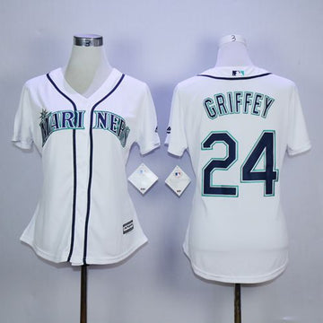 Ken Griffey Seattle Mariners white Fashion jersey