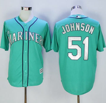 Randy Johnson Seattle Mariners green jersey